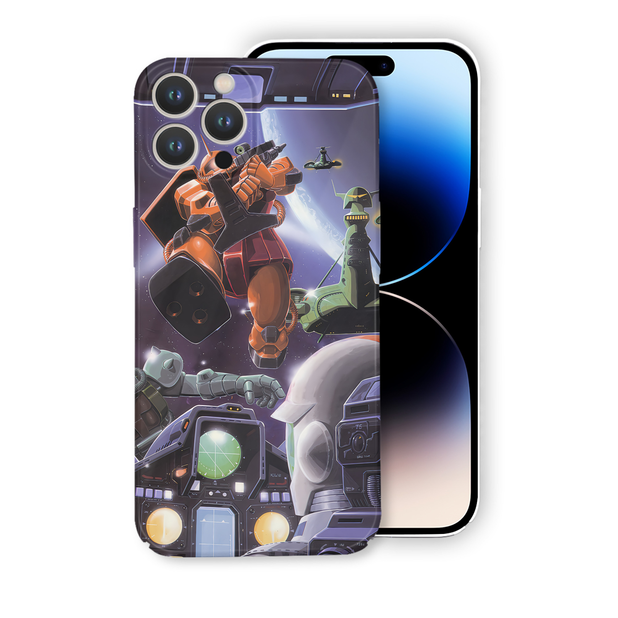 （画像用） 機動戦士ガンダム Mobile Suit Gundam 【iPhone 14シリーズ対応】ハードケース